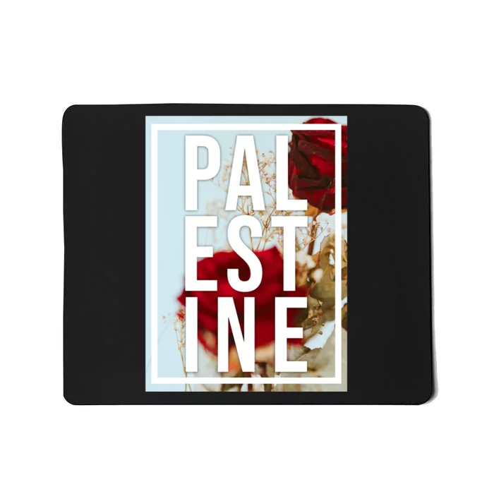 Palestine Free Palestine Free Gaza Palestine Flag Arabic Design Mousepad