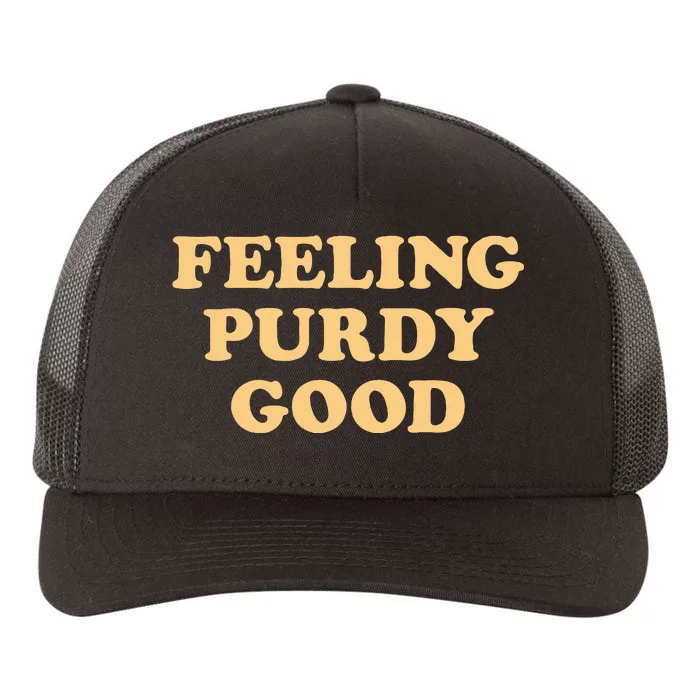 Pu.Rdy Feeling Pur.Dy Good Meme Yupoong Adult 5-Panel Trucker Hat