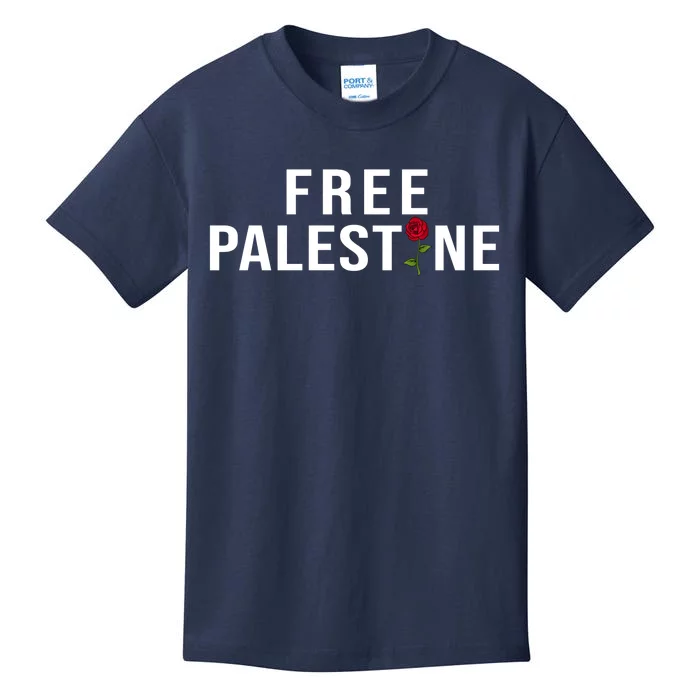 Palestine Free Palestine Free Gaza Palestine Kids T-Shirt