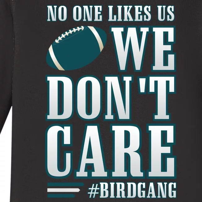 Philly Football Philadelphia Bird Gang Fly Eagles Fly Baby Long Sleeve Bodysuit