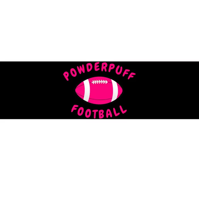 Powderpuff Football Bumper Sticker