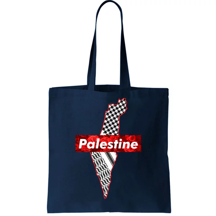 Palestine Free Palestine In Arabic Free Gaza Palestine Flag Vintage Tote Bag