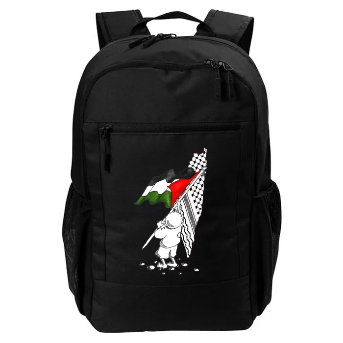 Palestine Free Palestine In Arabic Free Gaza Palestine Strong Daily Commute Backpack