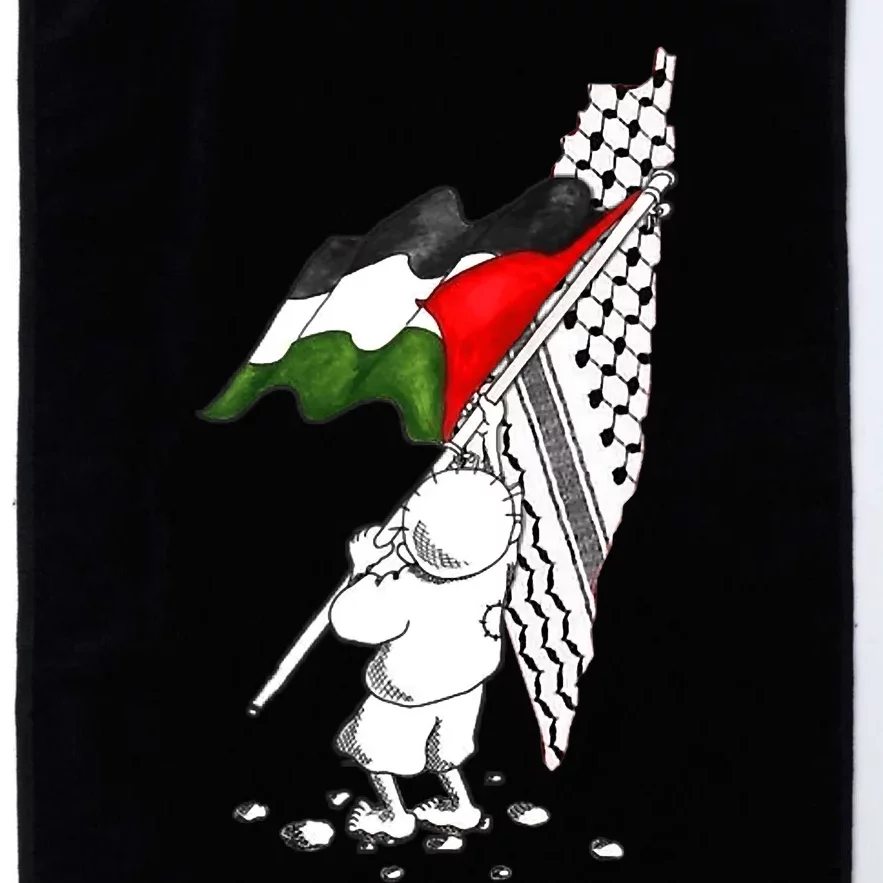 Palestine Free Palestine In Arabic Free Gaza Palestine Strong Platinum Collection Golf Towel