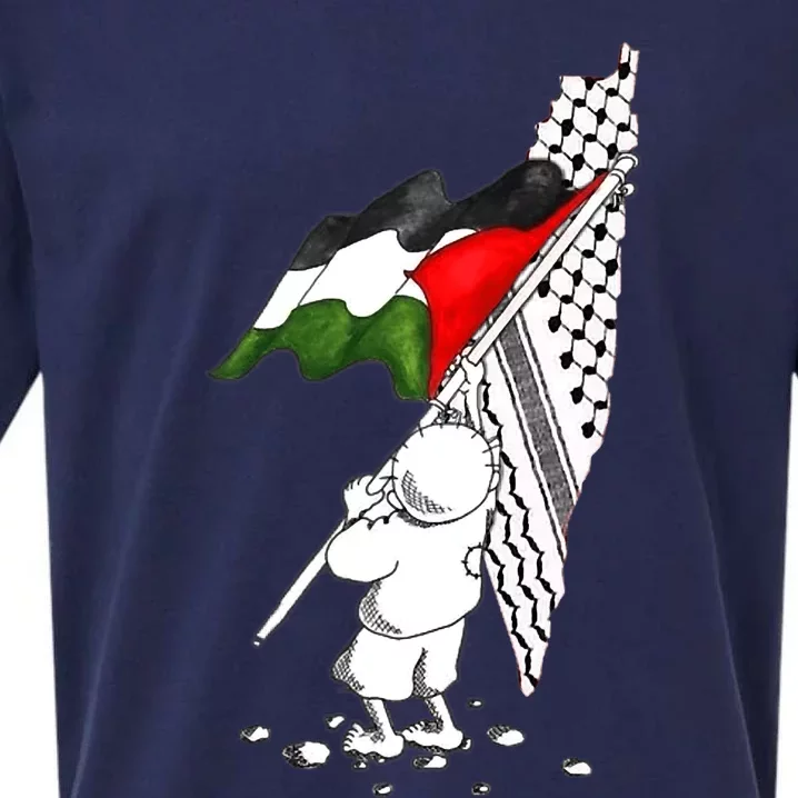 Palestine Free Palestine In Arabic Free Gaza Palestine Strong Sueded Cloud Jersey T-Shirt