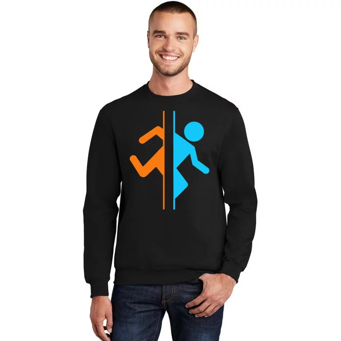 Portal Funny Tall Sweatshirt