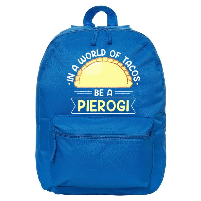 Polish Food Pierogi 16 in Basic Backpack