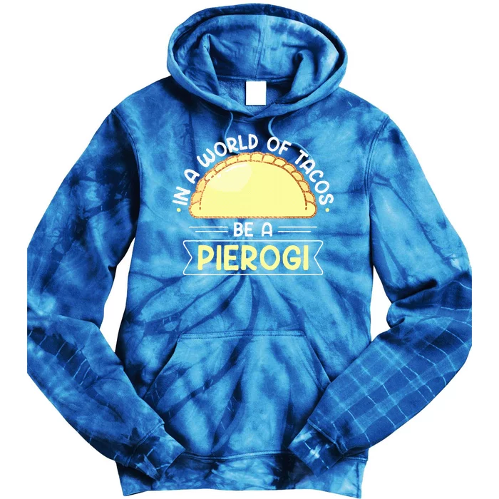 Polish Food Pierogi Tie Dye Hoodie