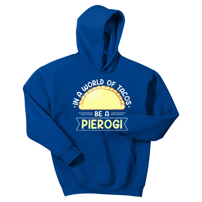 Polish Food Pierogi Kids Hoodie