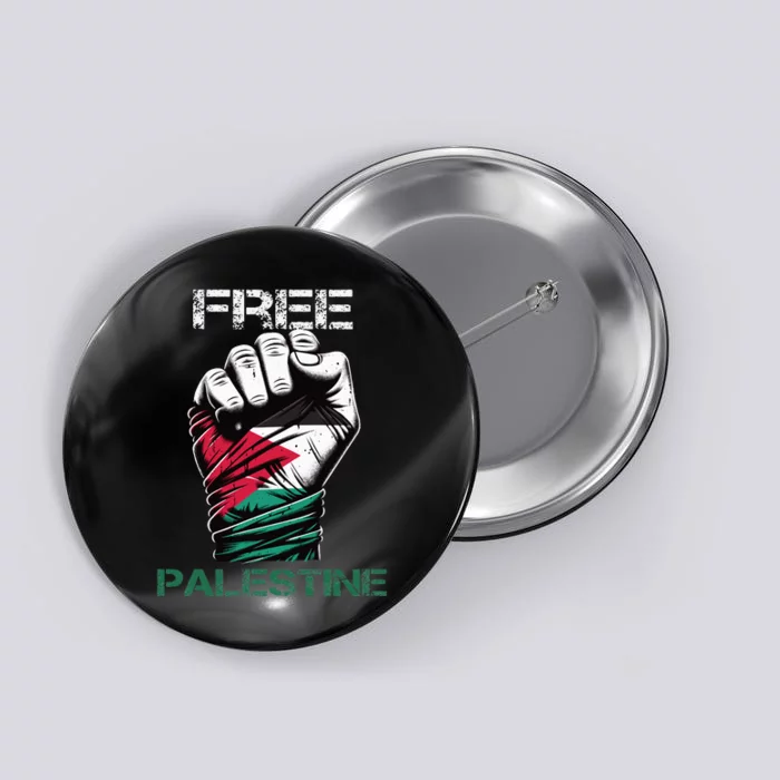 Palestine Free Palestine in Arabic Free Gaza Palestine Flag Button