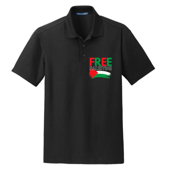 Palestine Free Palestine In Arabic Free Gaza Palestine Flag Dry Zone Grid Performance Polo