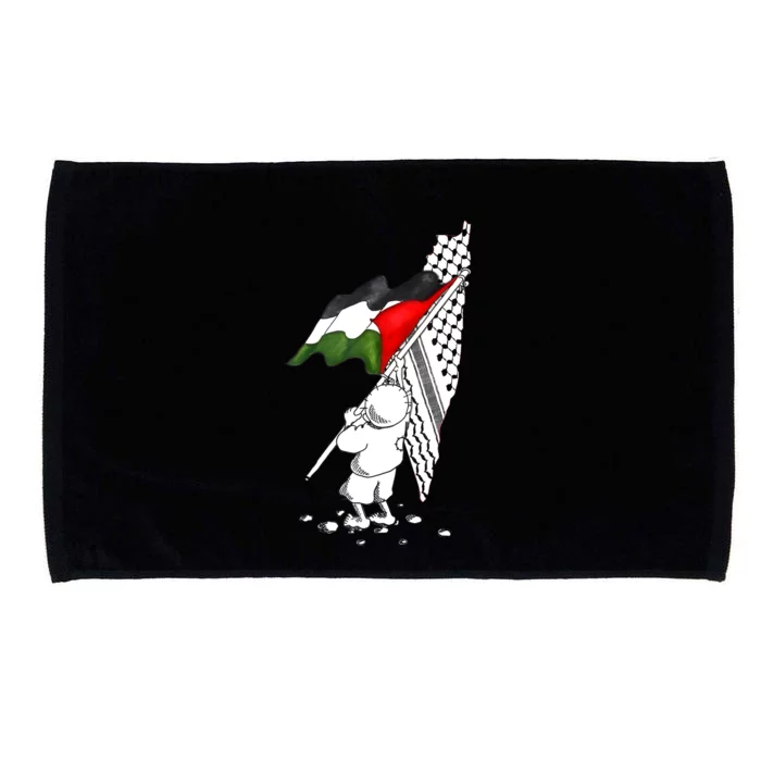 Palestine Free Palestine In Arabic Free Gaza Palestine Microfiber Hand Towel