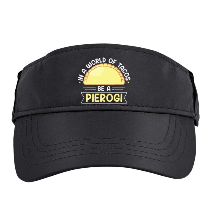 Polish Food Pierogi Design For A Polish Pierogi Lovers Adult Drive Performance Visor