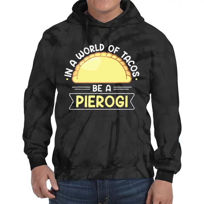 Polish Food Pierogi Design For A Polish Pierogi Lovers Tie Dye Hoodie