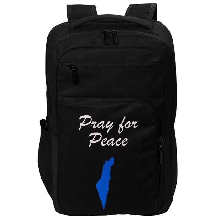 Pray for Peace in the Middle East Pray for Peace in Israel Impact Tech Backpack