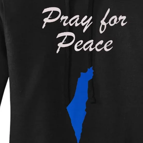 Pray for Peace in the Middle East Pray for Peace in Israel Women's Pullover Hoodie