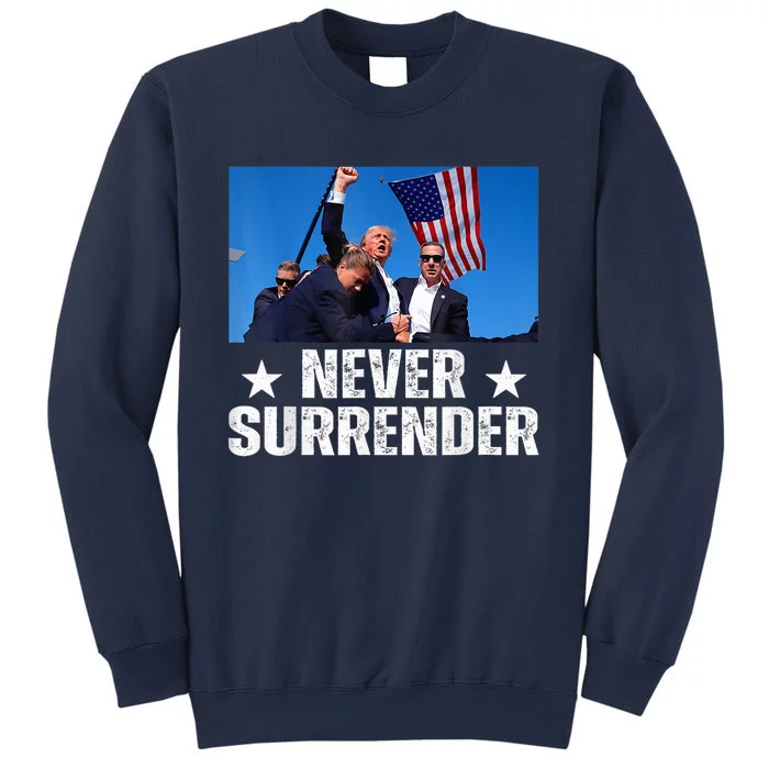 Pray For President Trump Never Surrender God Bless Trump Sweatshirt