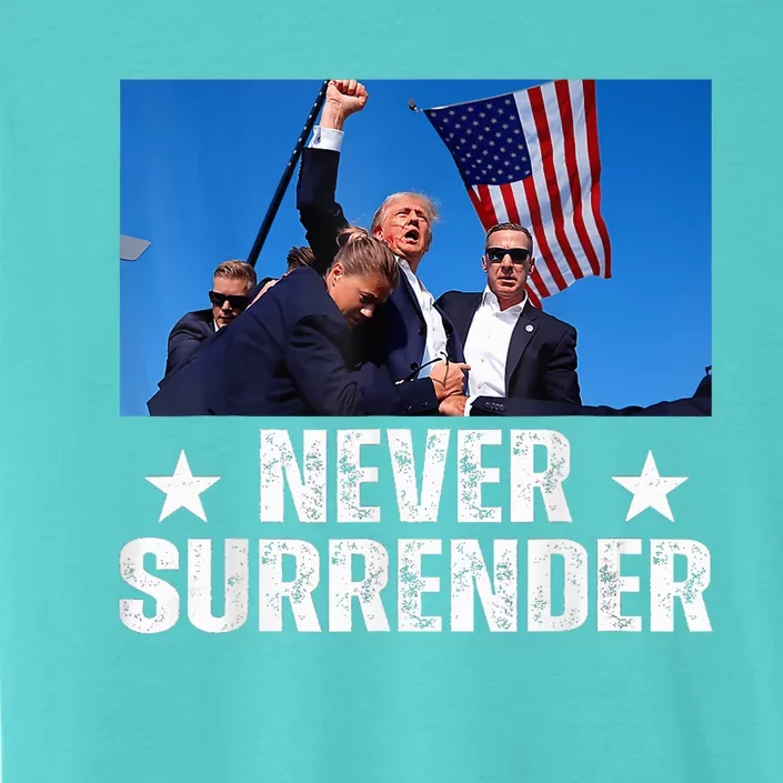 Pray For President Trump Never Surrender God Bless Trump ChromaSoft Performance T-Shirt