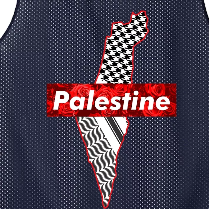 Palestine Free Palestine Free Gaza Palestine Flag Arabic Mesh Reversible Basketball Jersey Tank