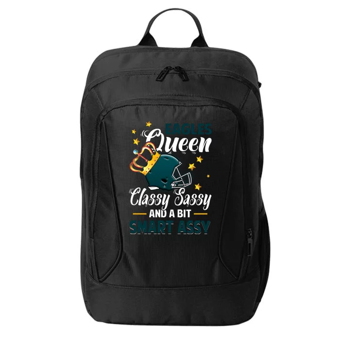 Philadelphia Football Queen Classy Sassy And A Bit Smart Assy City Backpack