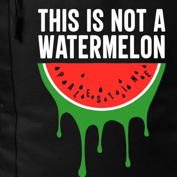 Palestine Funny Quote This Is Not A Watermelon Daily Commute Backpack