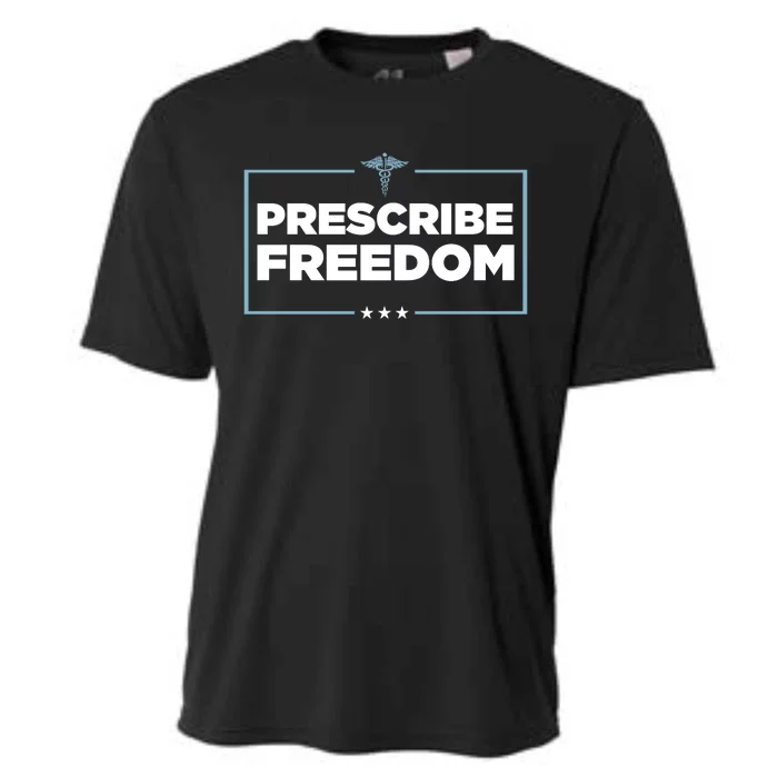 Prescribe Freedom Ron DeSantis Florida Governor Cooling Performance Crew T-Shirt