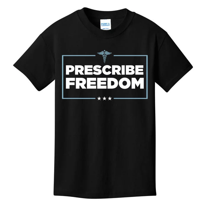 Prescribe Freedom Ron DeSantis Florida Governor Kids T-Shirt