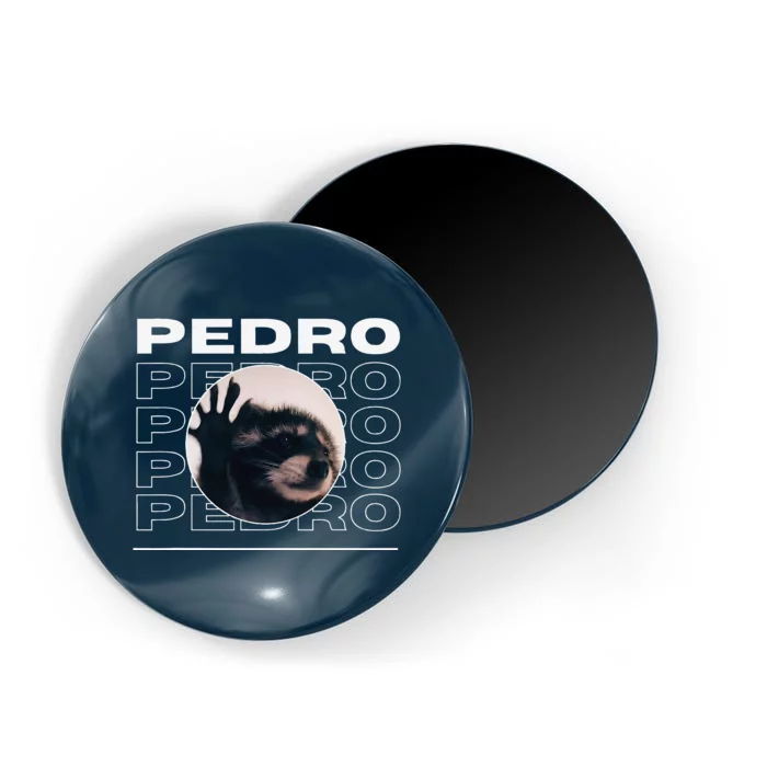 Pedro Funny Raccoon Dancing Meme Magnet