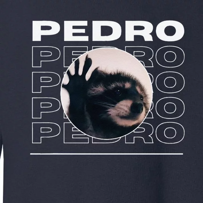 Pedro Funny Raccoon Dancing Meme Toddler Sweatshirt