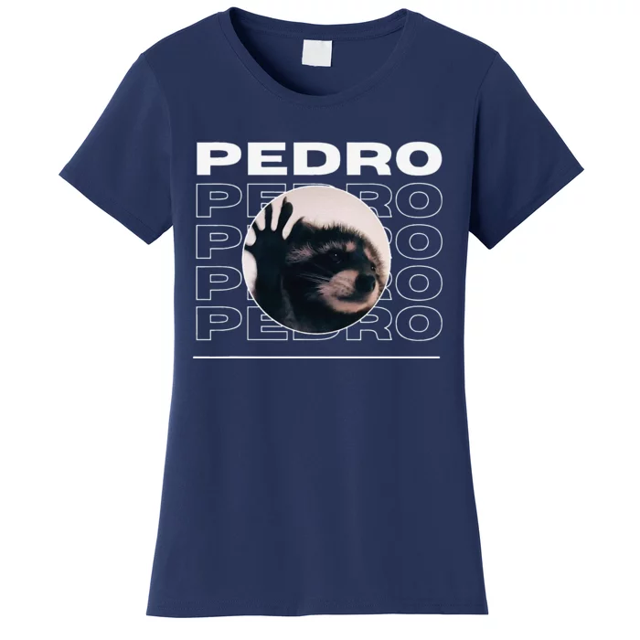 Pedro Funny Raccoon Dancing Meme Women's T-Shirt