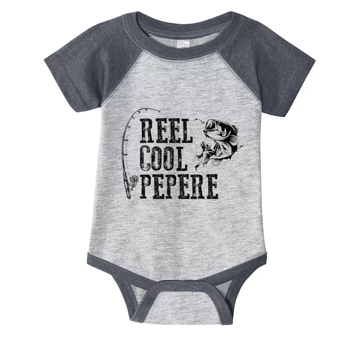 Pepere Fishing Reel Cool Pepere Funny Gift Infant Baby Jersey Bodysuit