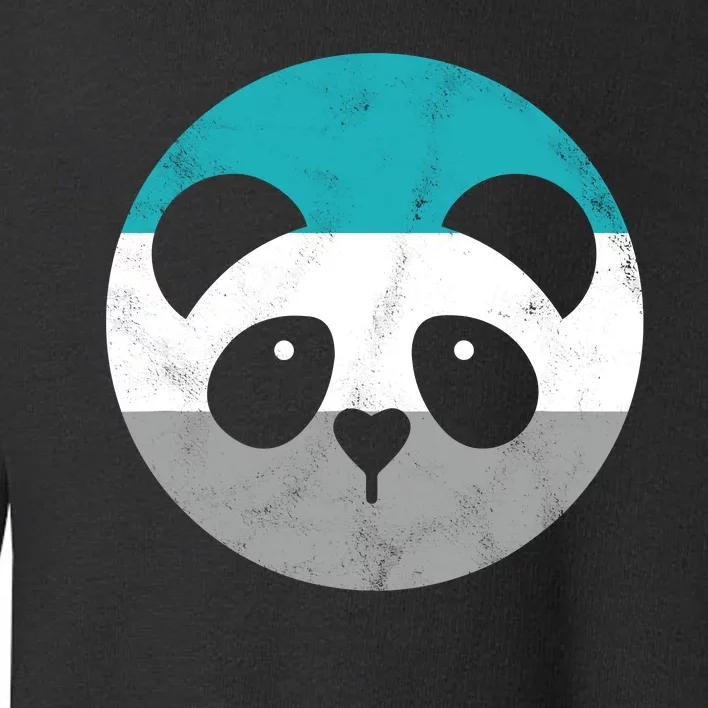 Panda Face Retro Gift For Men Or Boy Toddler Sweatshirt