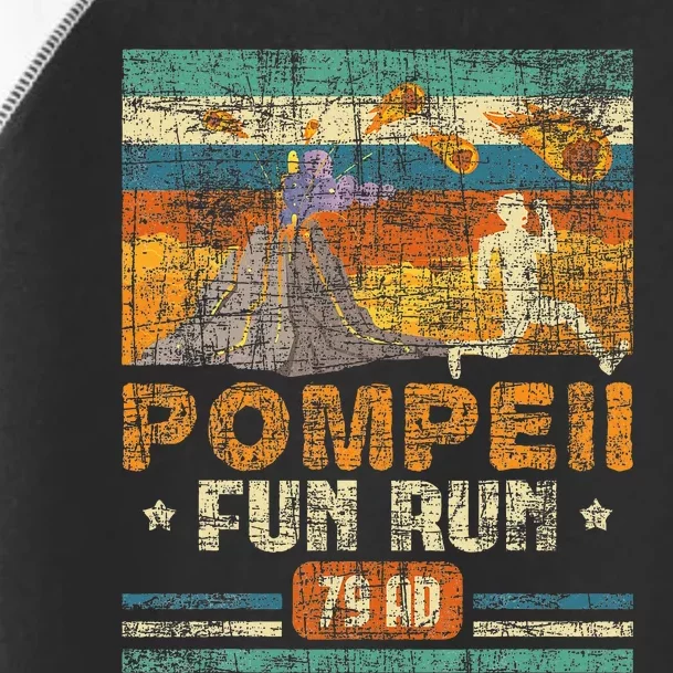 Pompeii Fun Run Geography Volcanologist Volcanology Toddler Fine Jersey T-Shirt