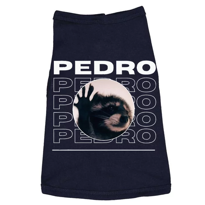 Pedro Funny Raccoon Dancing Meme Doggie Tank