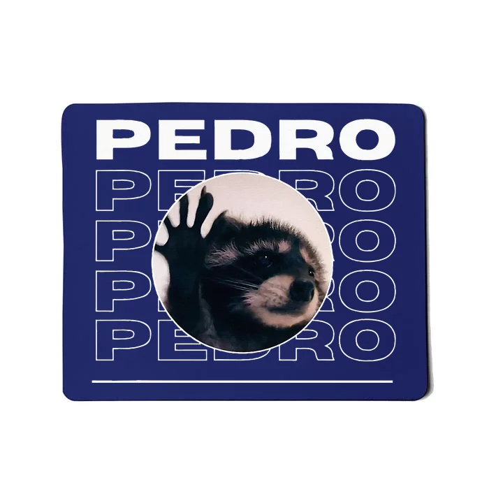 Pedro Funny Raccoon Dancing Meme Mousepad