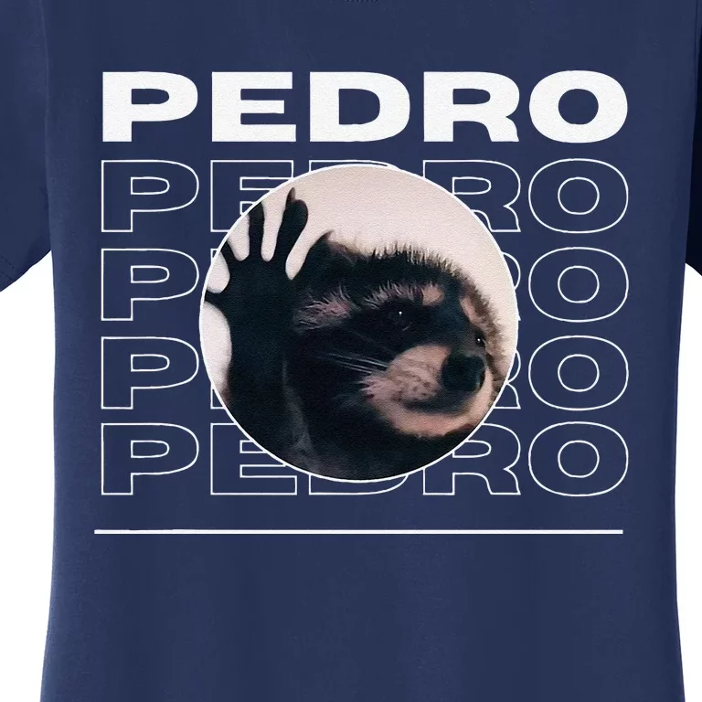 Pedro Funny Raccoon Dancing Meme Women's T-Shirt