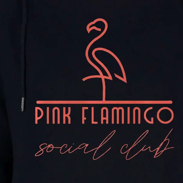 Pink Flamingo Social Club De Pere Premium Womens Funnel Neck Pullover Hood