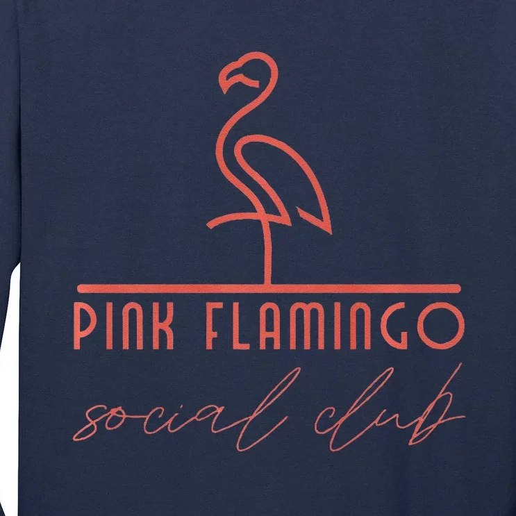 Pink Flamingo Social Club De Pere Premium Tall Long Sleeve T-Shirt