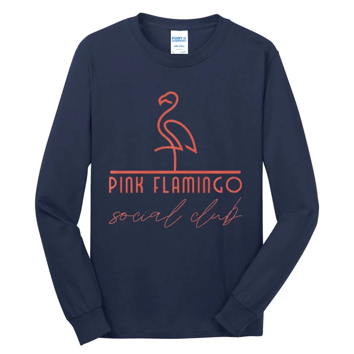 Pink Flamingo Social Club De Pere Premium Tall Long Sleeve T-Shirt