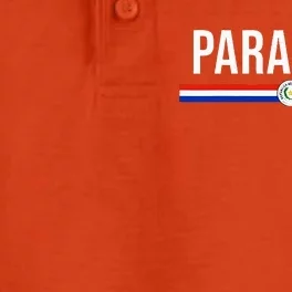 Paraguay Flag Sports Soccer Football Athletic Jersey Top Dry Zone Grid Performance Polo