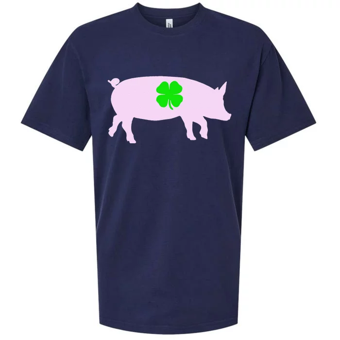 Pig For Saint Patrick's Day Pig Owner Sueded Cloud Jersey T-Shirt