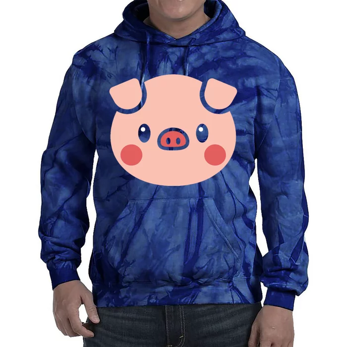 Pig Face Shirts Gift For Pig Lover Tie Dye Hoodie