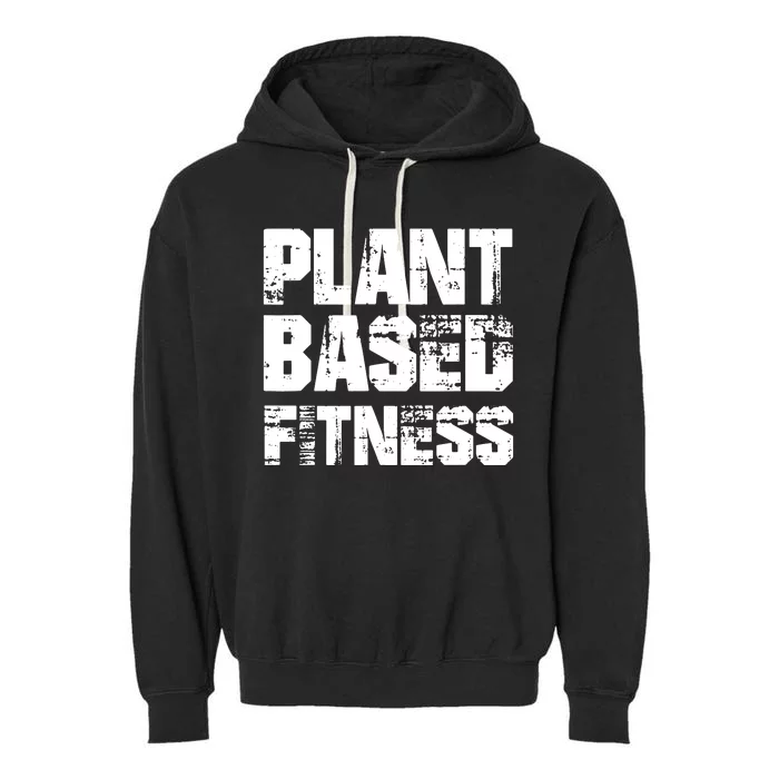 PLANTBASED FITNESS Shirts Vegan Plant Based Garment-Dyed Fleece Hoodie