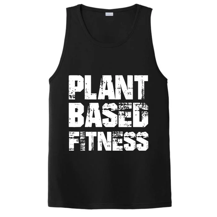 PLANTBASED FITNESS Shirts Vegan Plant Based Performance Tank