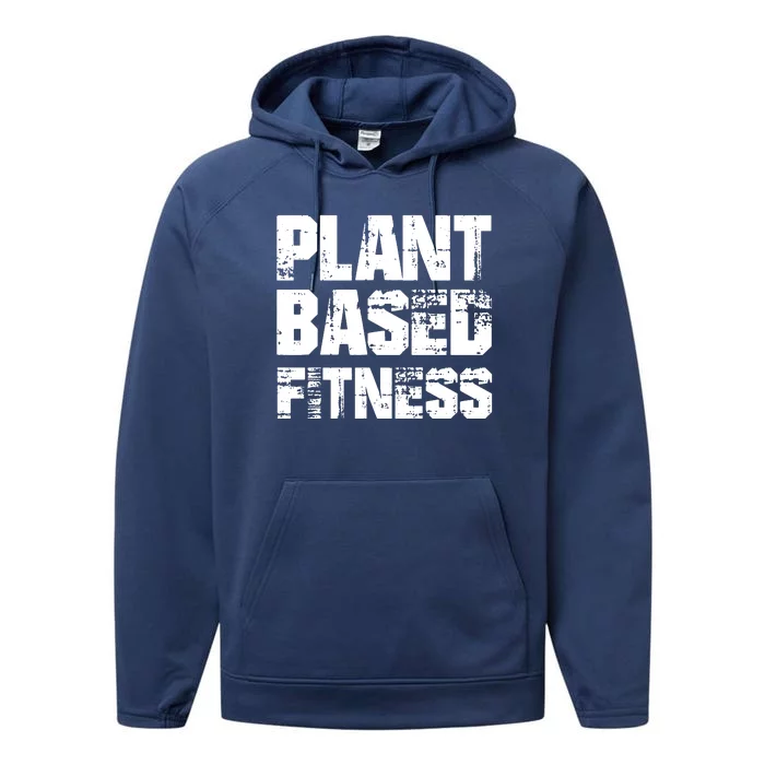 PLANTBASED FITNESS Shirts Vegan Plant Based Performance Fleece Hoodie