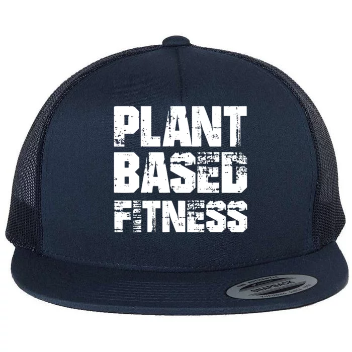 PLANTBASED FITNESS Shirts Vegan Plant Based Flat Bill Trucker Hat