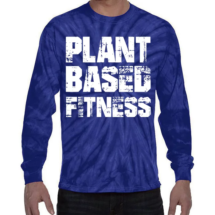 PLANTBASED FITNESS Shirts Vegan Plant Based Tie-Dye Long Sleeve Shirt