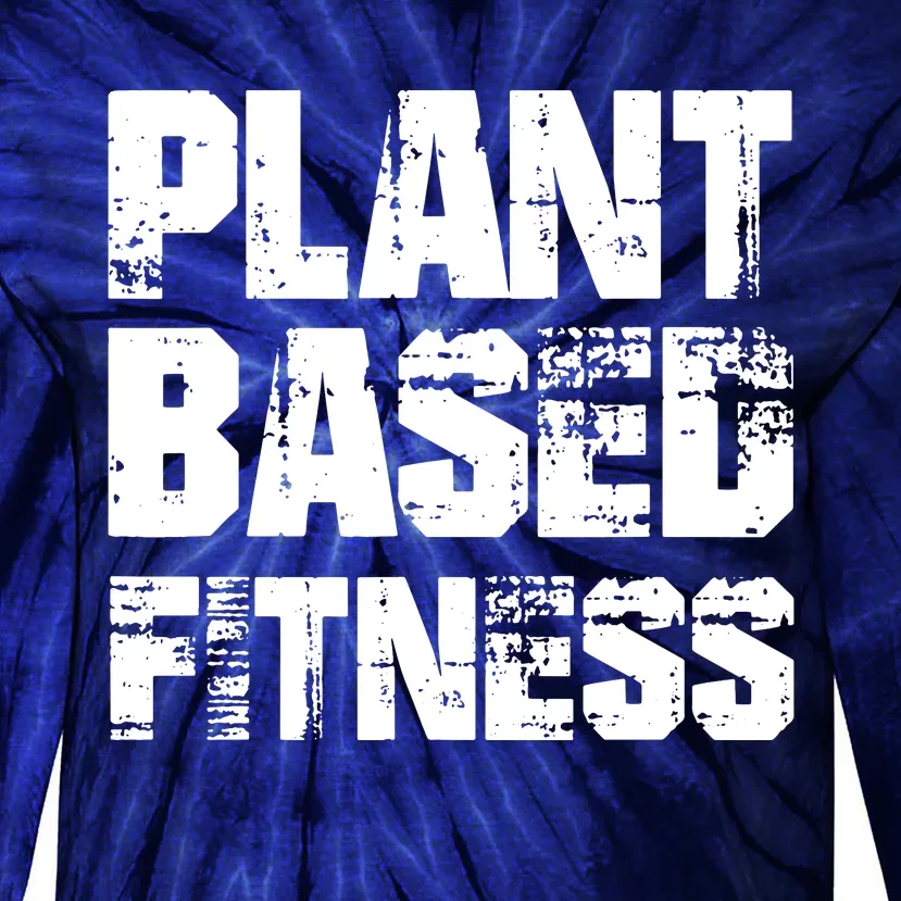 PLANTBASED FITNESS Shirts Vegan Plant Based Tie-Dye Long Sleeve Shirt