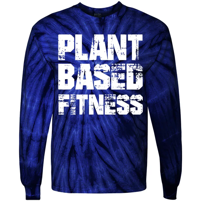 PLANTBASED FITNESS Shirts Vegan Plant Based Tie-Dye Long Sleeve Shirt