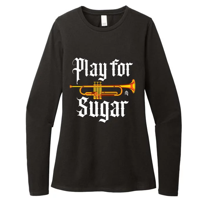 Play For Sugar Premium Womens CVC Long Sleeve Shirt